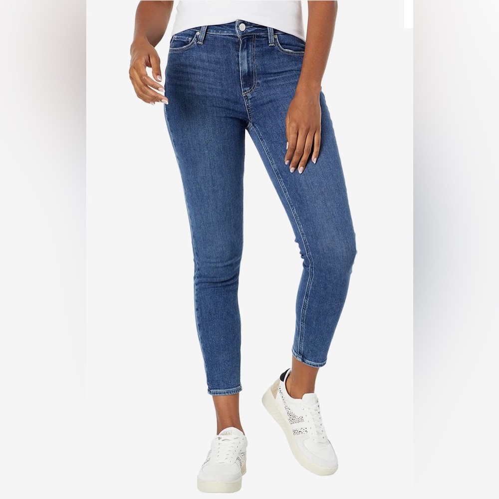 Paige Hoxton Crop Skinny Jean Size 26